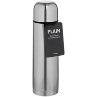 3649.10 - Термос Plain 750, серебристый