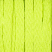 19730.89.180cm - Плоский шнур Cord XL, желтый неон, 180 см