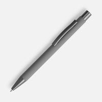 16427.10 - Ручка шариковая Atento Soft Touch, серая