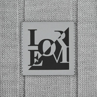 15944.10 - Лейбл светоотражающий Tao, L, серый