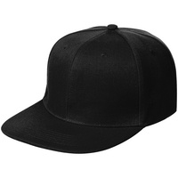 15948.30 - Бейсболка Snapback с прямым козырьком, черная