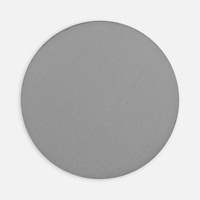 17901.10 - Наклейка тканевая Lunga Round, M, серая