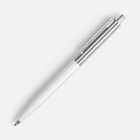 23317.60 - Ручка шариковая Senator Point Metal, ver.2, белая