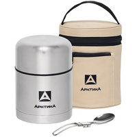 13668.10 - Термос для еды «Арктика 500» в чехле, стальной