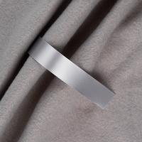 18713.11.250cm - Лента сатиновая Satin 20 XXL, серая, 250 см