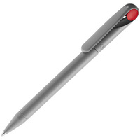 3425.15 - Ручка шариковая Prodir DS1 TMM Dot, серая с красным