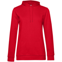 WW04W004 - Толстовка с капюшоном женская Hoodie, красная
