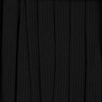 19711.30.110cm - Плоский шнур Cord L, черный, 110 см