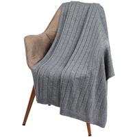 18551.12 - Плед Pluma, темно-серый (графит)