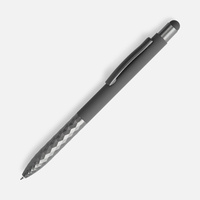 18322.10 - Ручка шариковая Digit Soft Touch со стилусом, серая