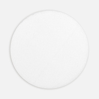 17901.60 - Наклейка тканевая Lunga Round, M, белая