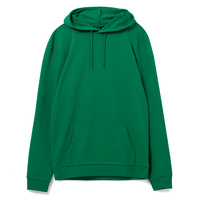 WU03W520 - Толстовка с капюшоном унисекс Hoodie, зеленая