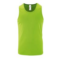 02073286 - Майка мужская Sporty TT Men, зеленый неон
