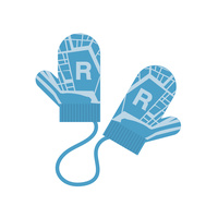 18242.01 - Варежки-подвески Fiore на заказ