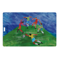 7467.08 - Флешка «Футбол via Матисс», 8 Гб, белая