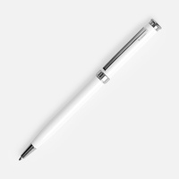 20686.60 - Ручка шариковая Finn Chrome, белая