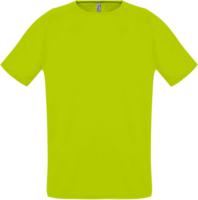 11939286 - Футболка унисекс Sporty 140, зеленый неон