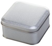 5587.01 - Коробка Pragmax S, квадратная, серебристая