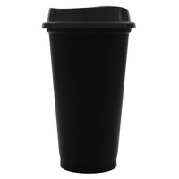 20996.30 - Стакан с крышкой Color Cap Black, черный