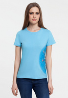 70075.14 - Футболка женская «Вместе и вовремя»