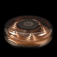 17386.30 - Станция беспроводной зарядки с подсветкой apexPoint ver.2, черная