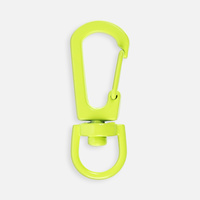 16506.89 - Застежка-карабин Snap Hook, S, желтый неон