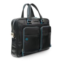 CA2849B2/N - Сумка с отделением для ноутбука Piquadro Blue Square, черная