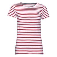 01399987 - Футболка Miles Women белая с красным