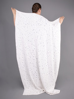 20149.60 - Плед Snowspot Fluffy, белый с люрексом