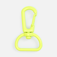 16507.89 - Застежка-карабин Snap Hook, M, желтый неон