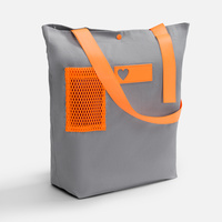 19668.22 - Шопер-конструктор Taga с оранжевыми элементами
