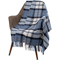 13696.14 - Плед Dublin, сине-голубой