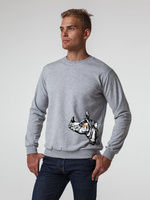 70326.11 - Толстовка NosoRock, серый меланж