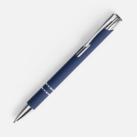16425.40 - Ручка шариковая Keskus Soft Touch, темно-синяя