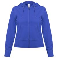 WW642450 - Толстовка женская Hooded Full Zip ярко-синяя