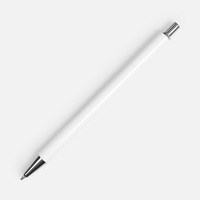 18318.60 - Ручка шариковая Slim Beam, белая