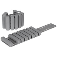 18268.10 - Силиконовые утяжелители Hard Work, серые