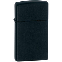 12973.30 - Зажигалка Zippo Slim Matt, матовая черная