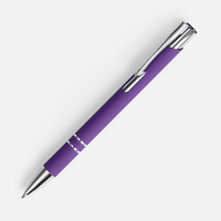 16425.70 - Ручка шариковая Keskus Soft Touch, фиолетовая