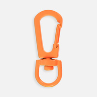 16506.22 - Застежка-карабин Snap Hook, S, оранжевый неон