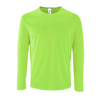 02071286 - Футболка с длинным рукавом Sporty LSL Men, неоново-зеленая