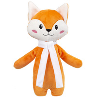 22414.01 - Мягкая игрушка Beastie Toys, лисенок с белым шарфом