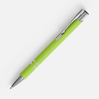 16425.94 - Ручка шариковая Keskus Soft Touch, зеленое яблоко