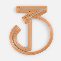 19968.03 - Подвеска Symbol, 3D-печать на заказ, цифра 3