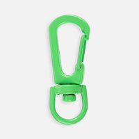16506.94 - Застежка-карабин Snap Hook, S, зеленый неон