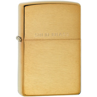 12976.00 - Зажигалка Zippo Classic Brushed, золотистая