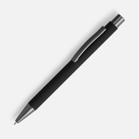 16427.30 - Ручка шариковая Atento Soft Touch, черная