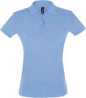11347200 - Рубашка поло женская Perfect Women 180 голубая