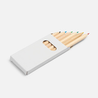 6902.60 - Набор цветных карандашей Pencilvania Mini, белый