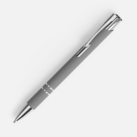 16425.10 - Ручка шариковая Keskus Soft Touch, серая